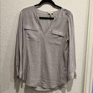 Joie Gray Women's silk blouse